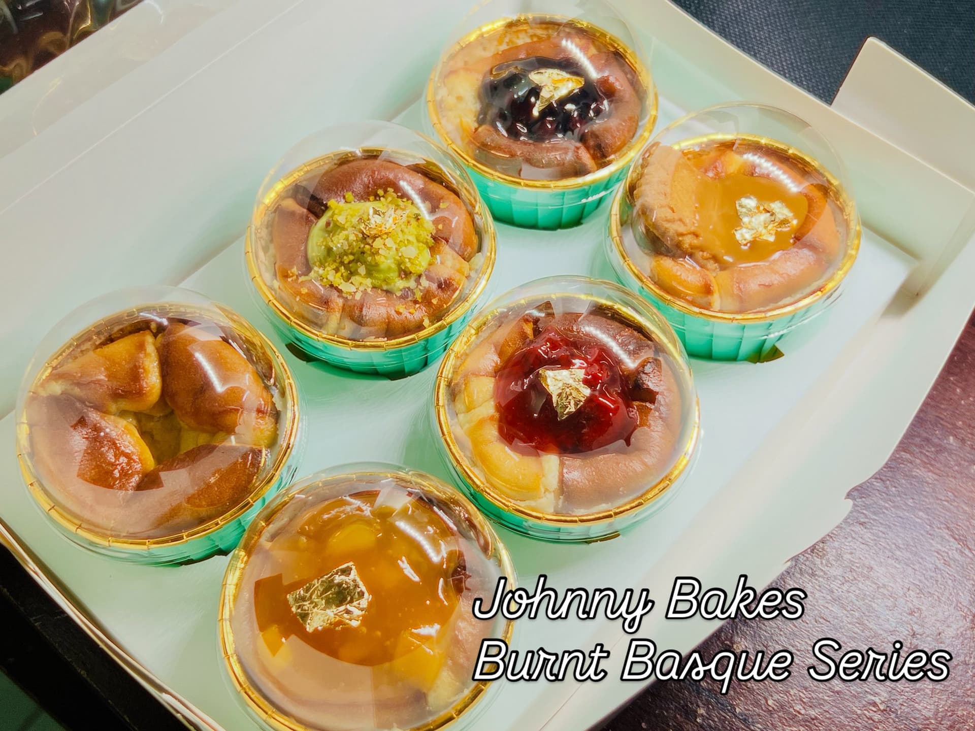 Johnny Bakes assorted baked goods