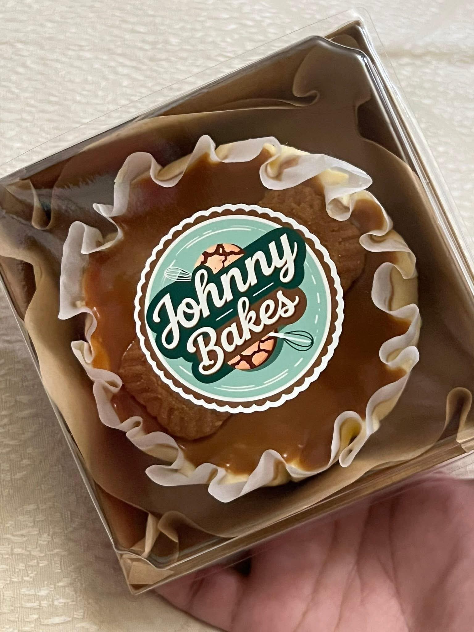 Johnny Bakes assorted baked goods
